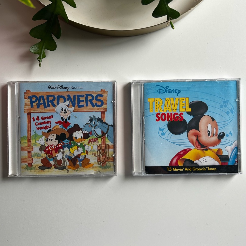 Early 90s Disney Mickey Mouse Music CDs